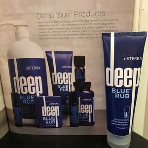 DoTerra deepblue rub tub and travel size